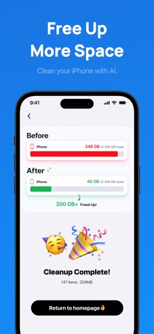 Simplify Sweep：Photo Organizer iPhone screenshot
