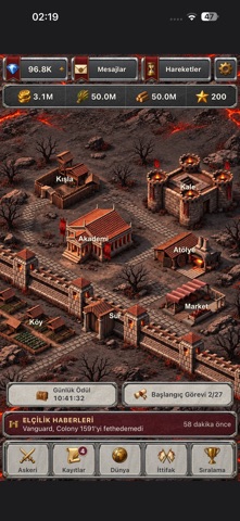 Ageless Kingdom: MMORTS screenshot 1