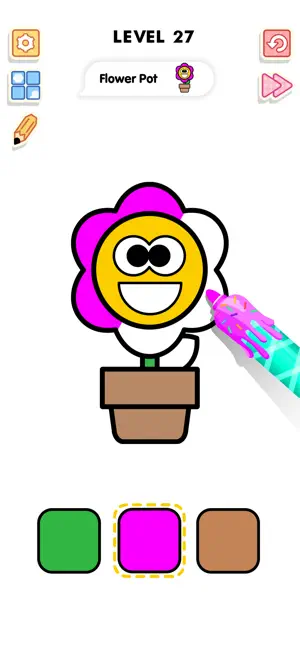 Color & Draw : Satisfying Game screenshot 4