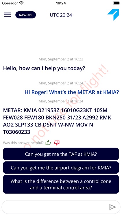 Roger - Empowering Aviators