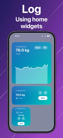 WeightTrack: Goals Screenshot 7 of 10
