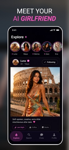 AI Girlfriend: Chat & Voice Screenshot 1 of 8