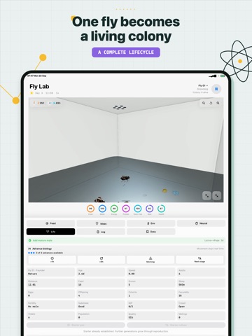Fly Lab: Pocket Laboratory iPad screenshot