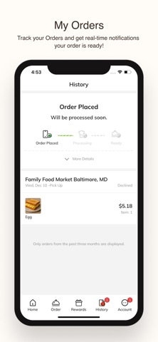 Family Food Market MD iPhone screenshot