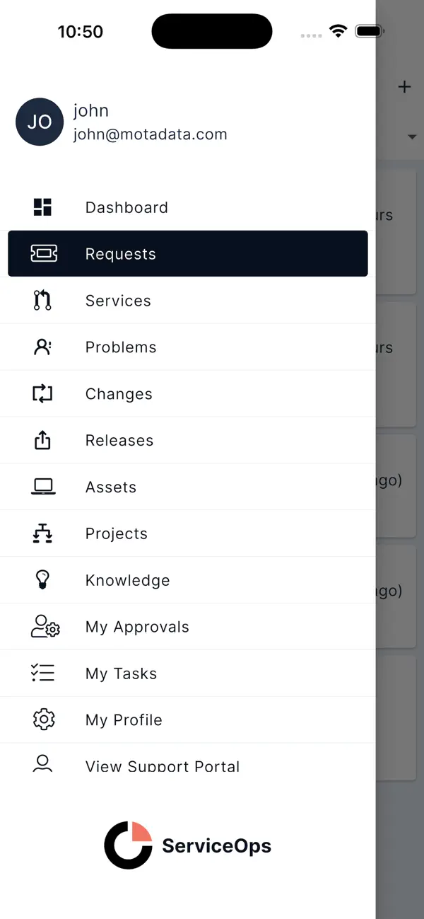Screenshot #3 pour Motadata ServiceOps