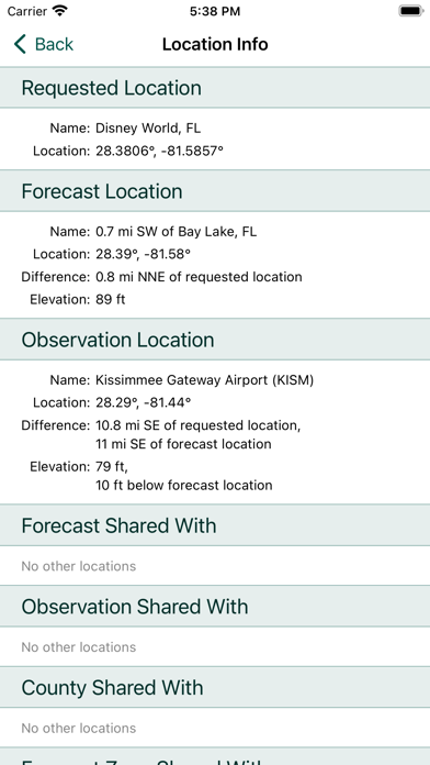 AWeather - Avanti Weather Screenshot