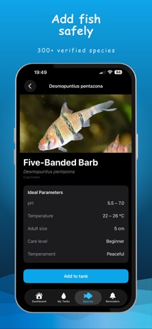 Aquarium Tracker - Fish Tank screenshot