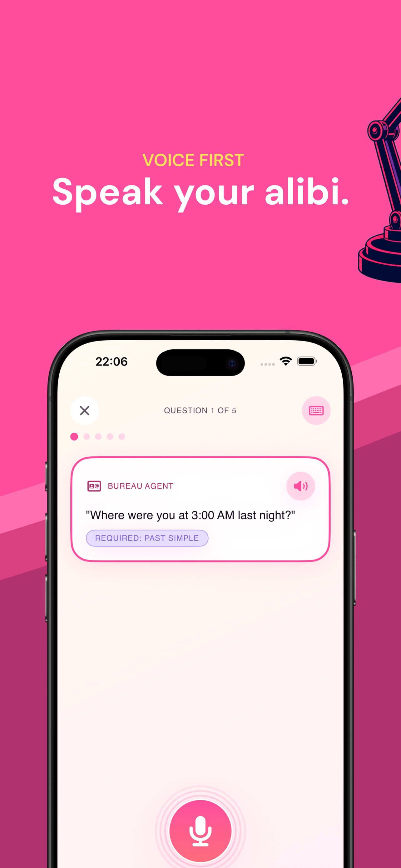 Alibi: English Grammar Game screenshot 3