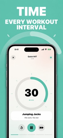 Exercise Timer - HIIT Interval Screenshot 3 of 6
