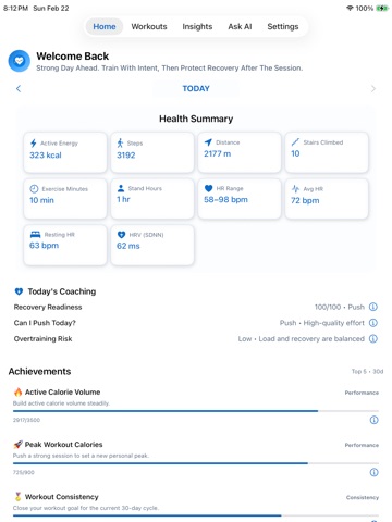Simple Insights iPad screenshot