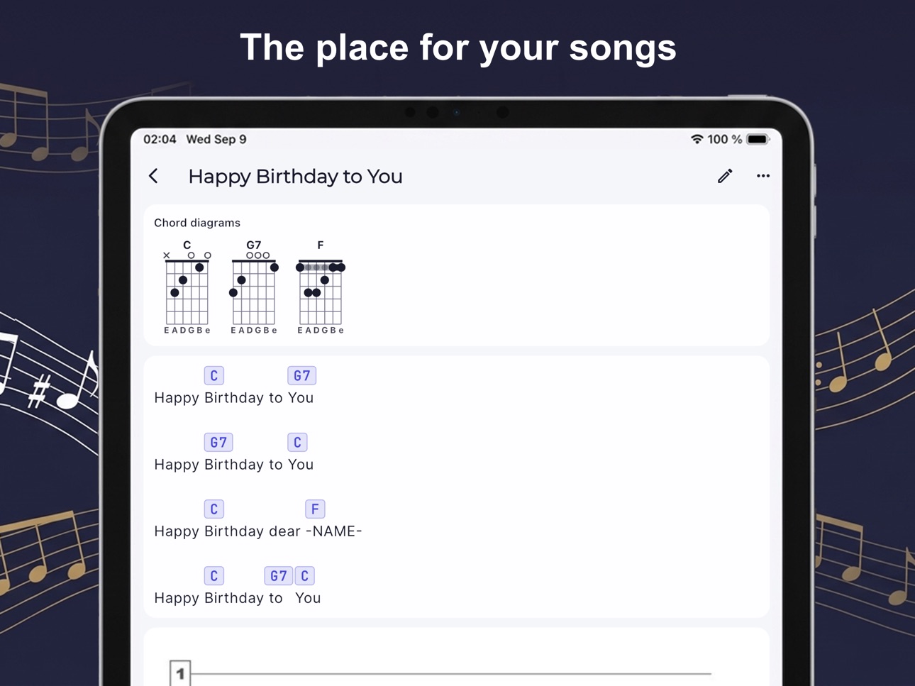 Screenshot 7 of Music Notebook: Songbook
