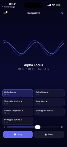 DeepWave - Binaural Beats Screenshot 1 of 4