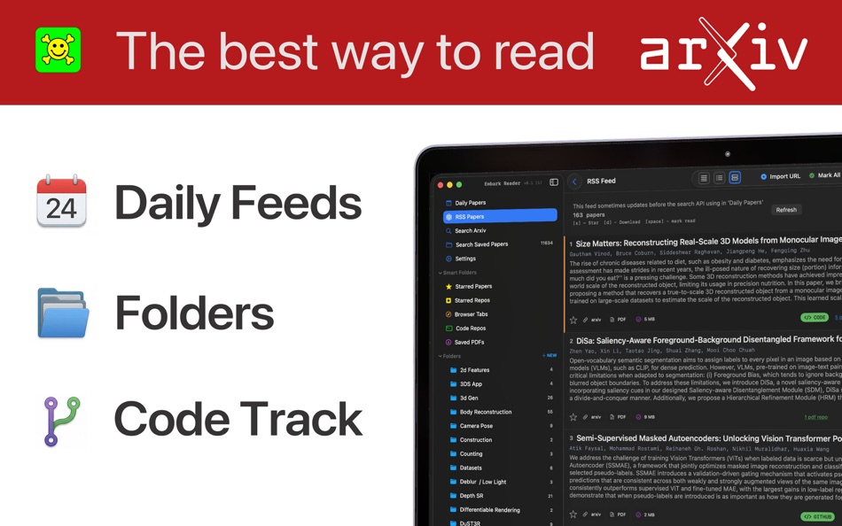 #1. Embark Reader (macOS) De: Laan Labs