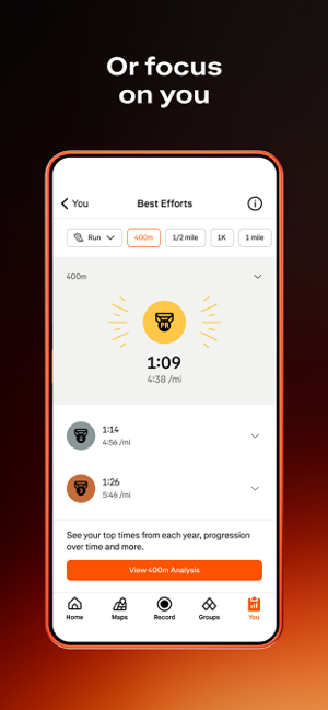 ‎Strava: Run, Bike, Walk Screenshot