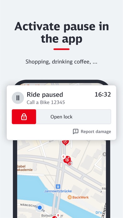 Call a Bike Screenshot