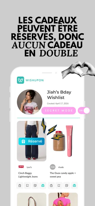 WISHUPON - Liste de mes envies screenshot 6 of 10