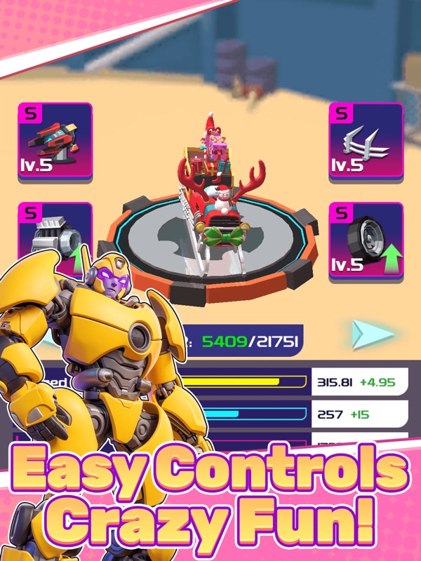 Smash Car: Robot Racing screenshot 9