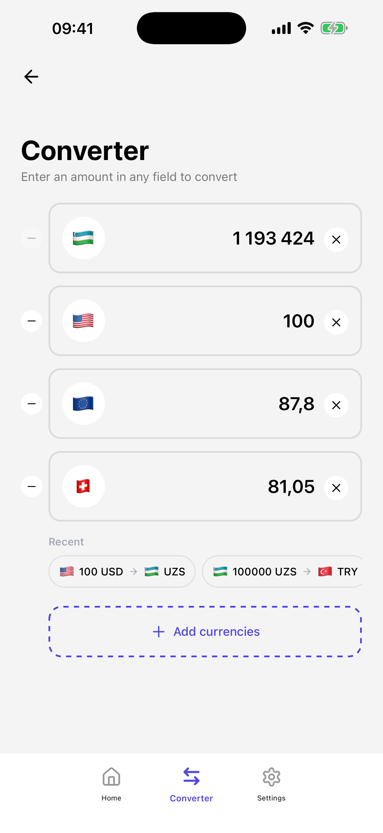 Uzbekistan Currency Rates screenshot 4