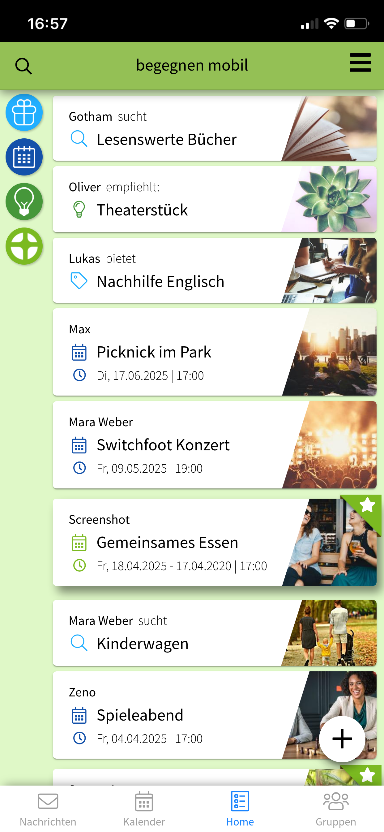 begegnen mobil screenshot 2