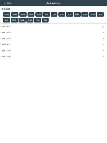 Hamish Homes Ltd iPad screenshot