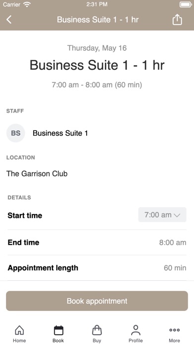 The Garrison Club Screenshot