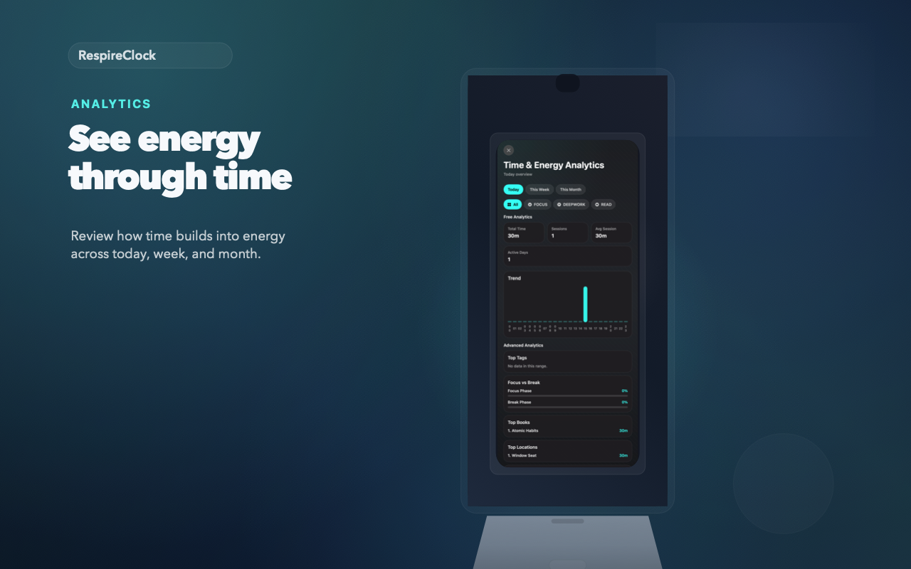 RESPIRE:FlipClock screenshot 24