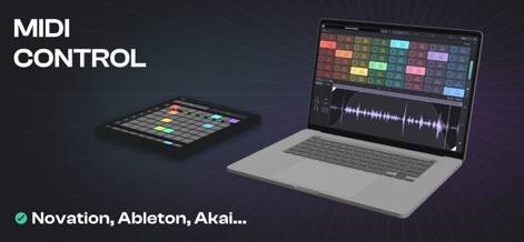 Remixlive - Make Music & Beats - Expand creative possibilities with seamless integration of external MIDI controllers and confirmed compatibility with popular brands like Novation and Akai.