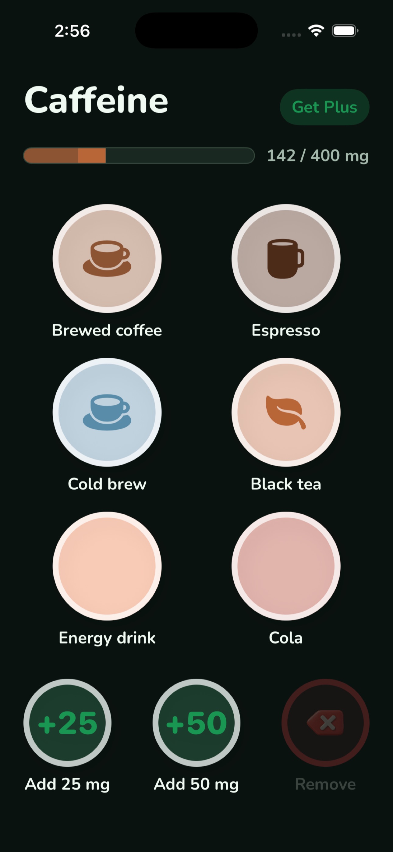 Screenshot 3 of Caffeine - Daily Tracker