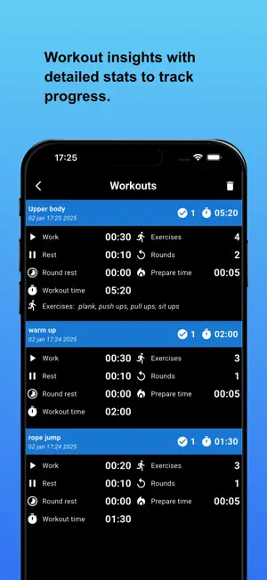 Tabata whip timer screenshot 3