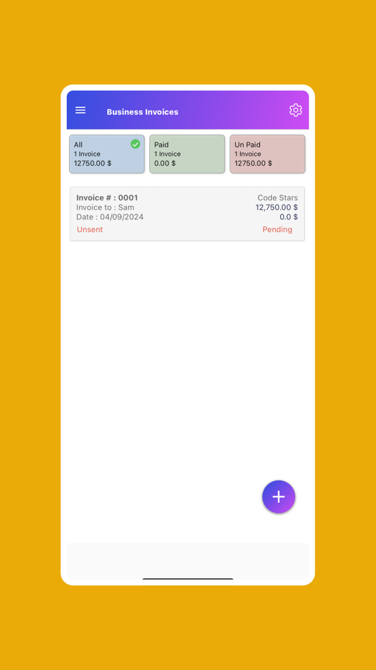 #7. Invoice Maker & Generator. (iOS) 由: Code Stars