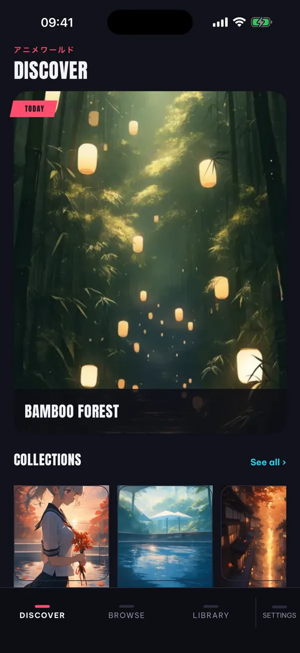 Screenshot #2 pour Anime World Wallpaper