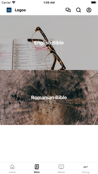 Logos Baptist Ministries iPhone screenshot 2 - Education app