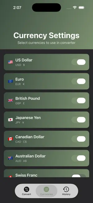 Simple Currency Conversions screenshot 3