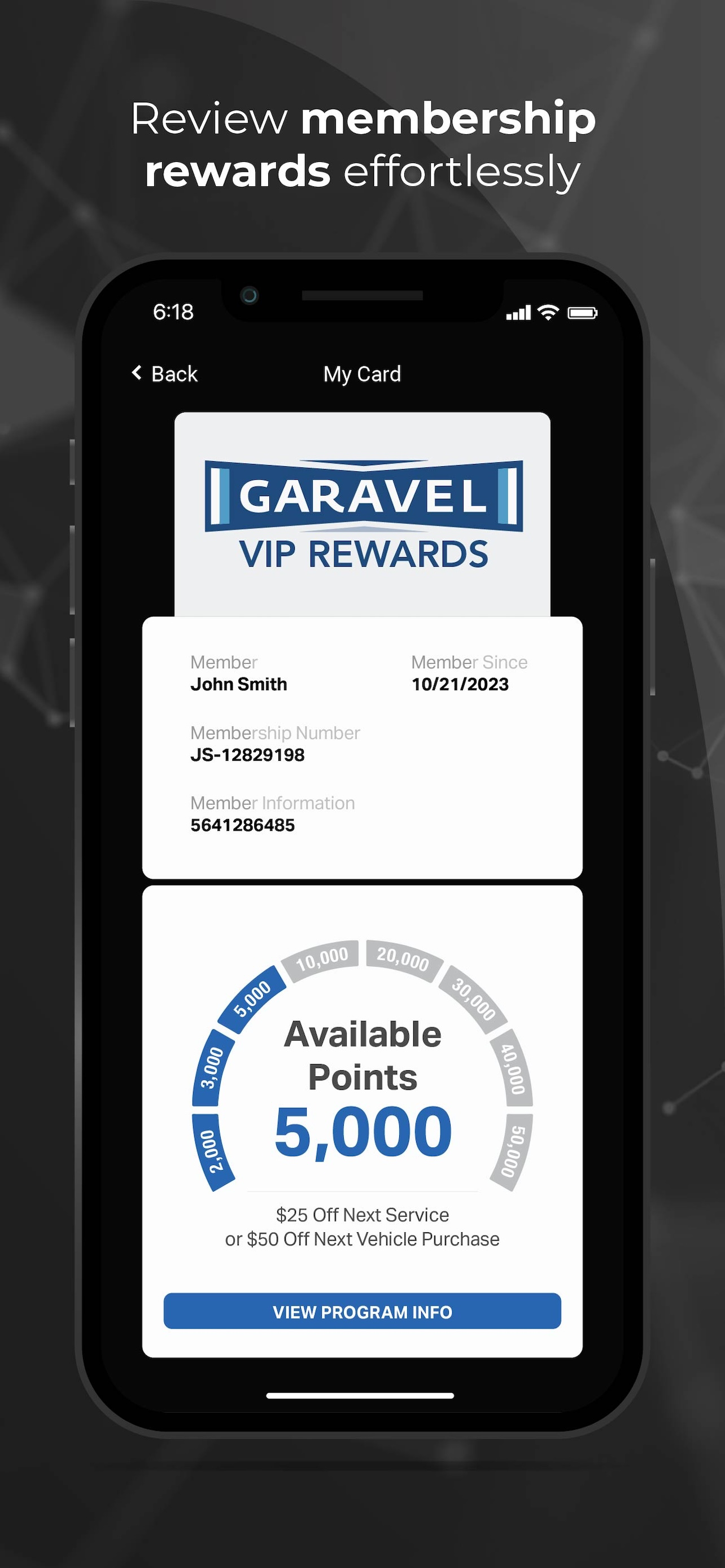 Garavel VIP Rewards screenshot 6