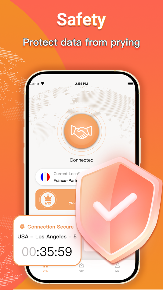 #2. VPN Master 2024 Fast & Secure (iOS) Podle: YearAds Limited