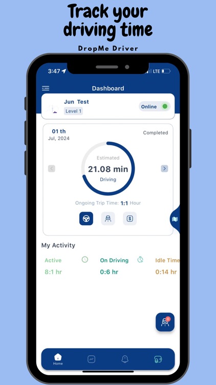 DropMe-Driver: Earn the Rides