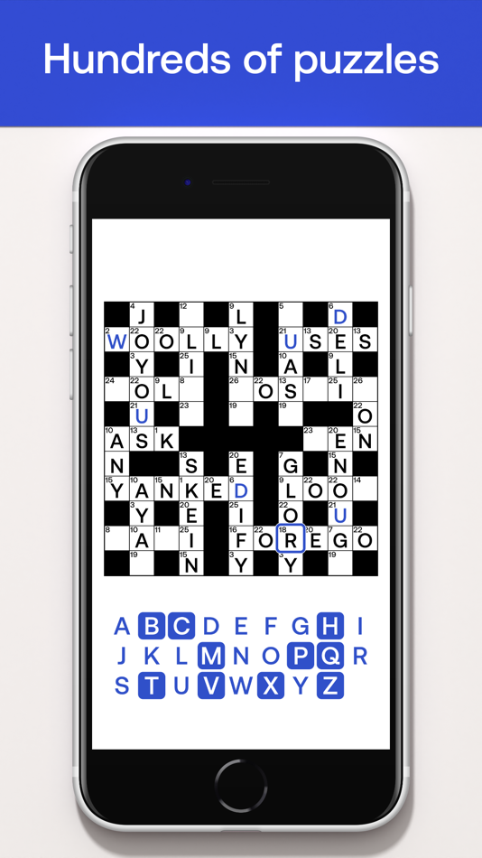 #6. Crossword - by puzzling.com (iOS) 来自: AppyNation Ltd.