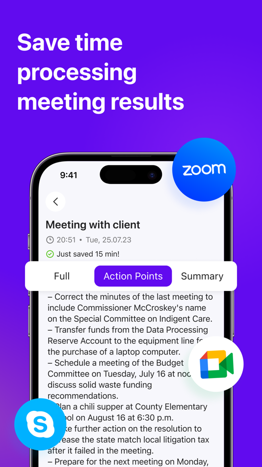 #4. Sum AI: Speech to Text Notes (iOS) 由: 42apps