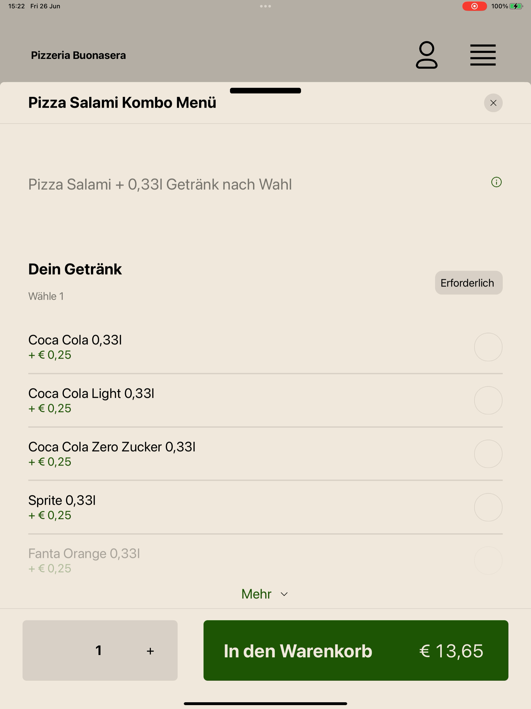 Pizzeria Buonasera screenshot 10