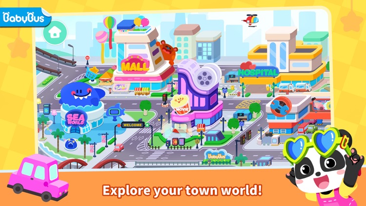 Little Panda's Town: My World by BABYBUS