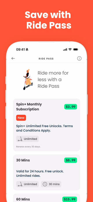 Spin — Electric Scooters Screenshot 2 of 4