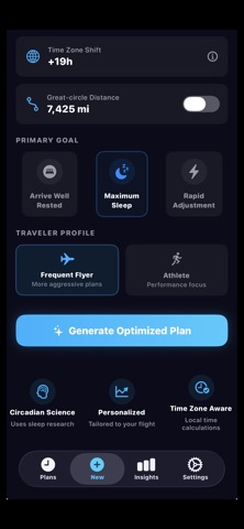 Jet Lag Coach Screenshot 7 of 10
