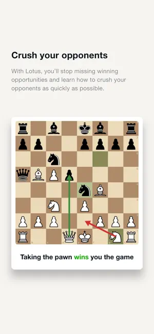 Lotus Chess – Trainer iPhone screenshot 3