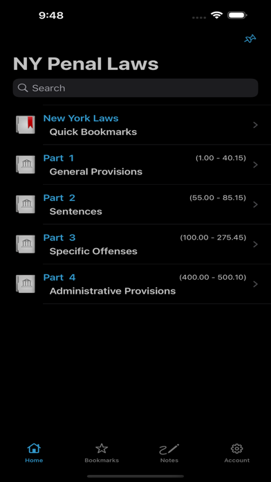 NY Penal Code & Lawsのおすすめ画像2