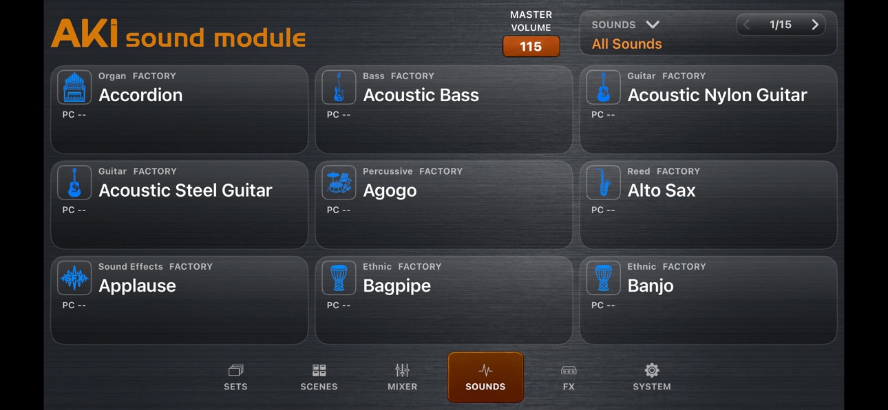 Screenshot 5 of AKI Sound Module