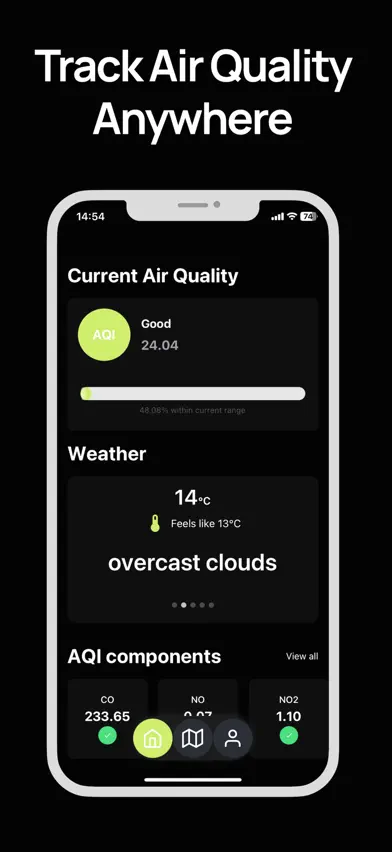 Air Quality App · AQI Tracker screenshot 2