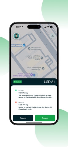 RydeNow USA Driver iPhone screenshot
