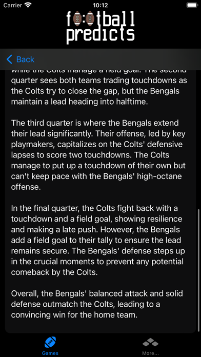 FootballPredicts: Tips & Picks Screenshot