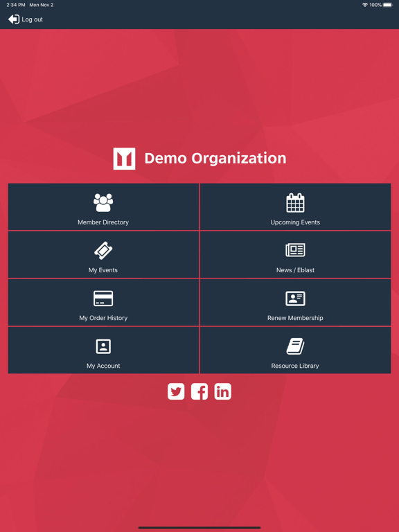 BRYNK Platform | Organizations iPad screenshot 4 - Business app