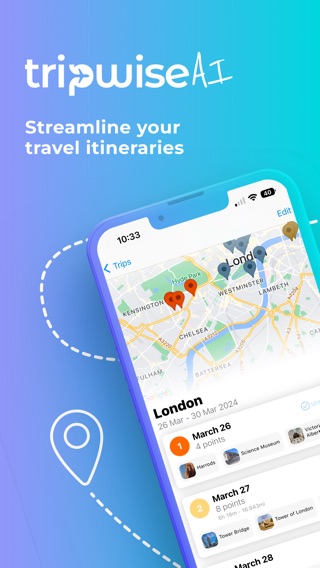 TripWise AI Travel Plannerのおすすめ画像1